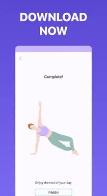 5 Minute Pilates android App screenshot 0