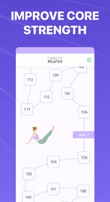 5 Minute Pilates android App screenshot 1