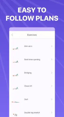 5 Minute Pilates android App screenshot 2