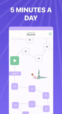 5 Minute Pilates android App screenshot 3